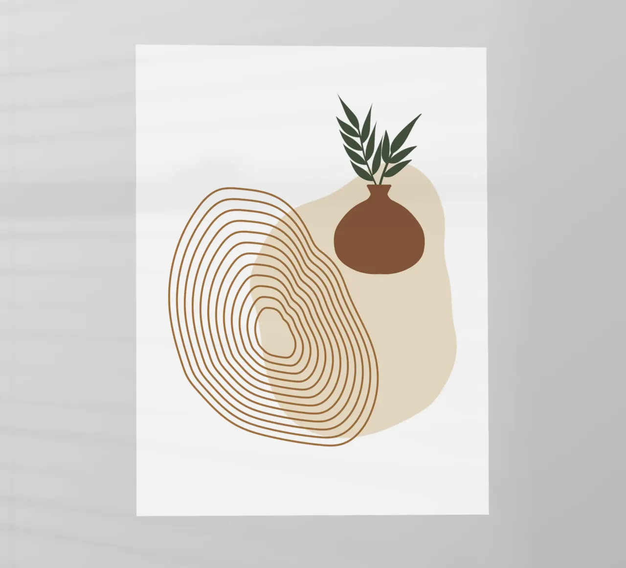 Vaso di fiori estetico minimalista Boho pellicola backlit da YSV MINIMALIST