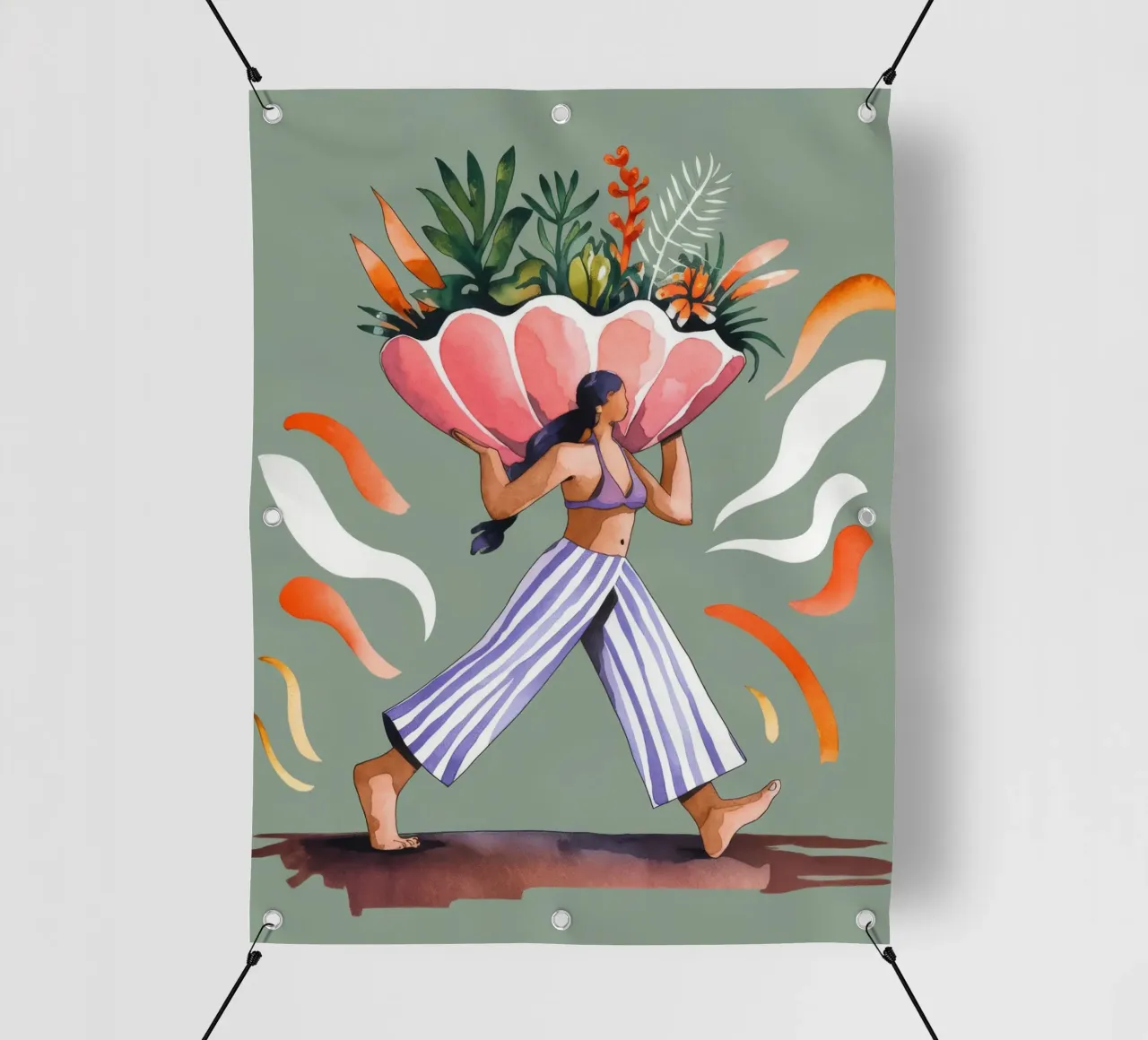 Fardello botanico telo in pvc da Artie Shifa