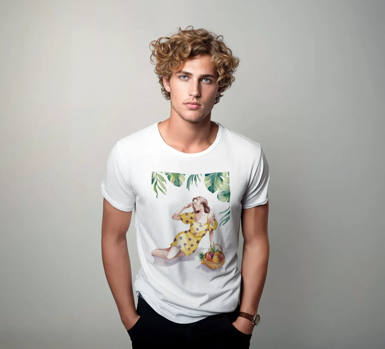 Tranquillità tropicale t-shirt da Artie Shifa