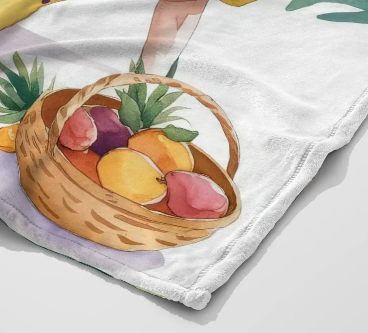 Tranquillità tropicale coperta in pile da Artie Shifa
