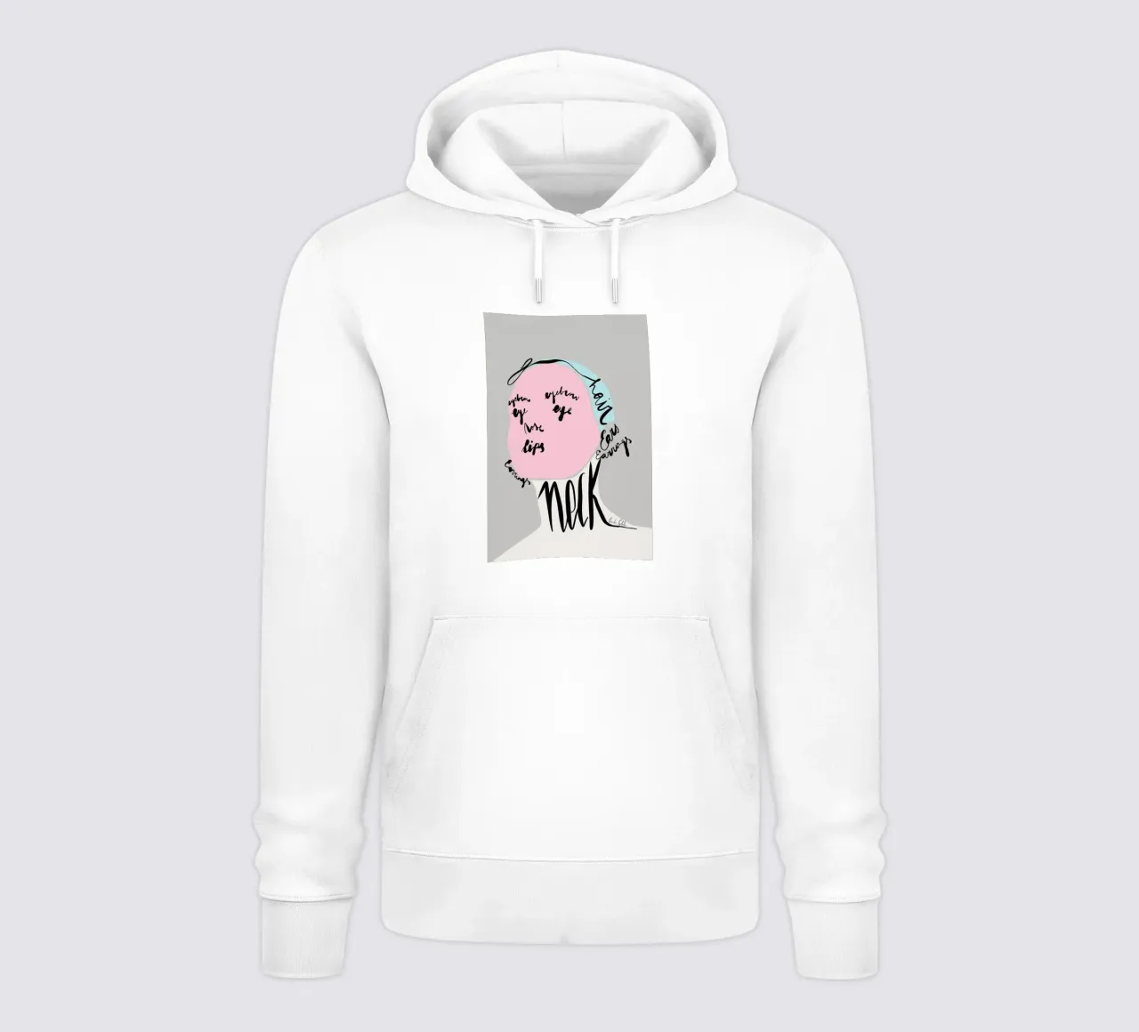 Naming the Face Hoodie von Linda Gobeta
