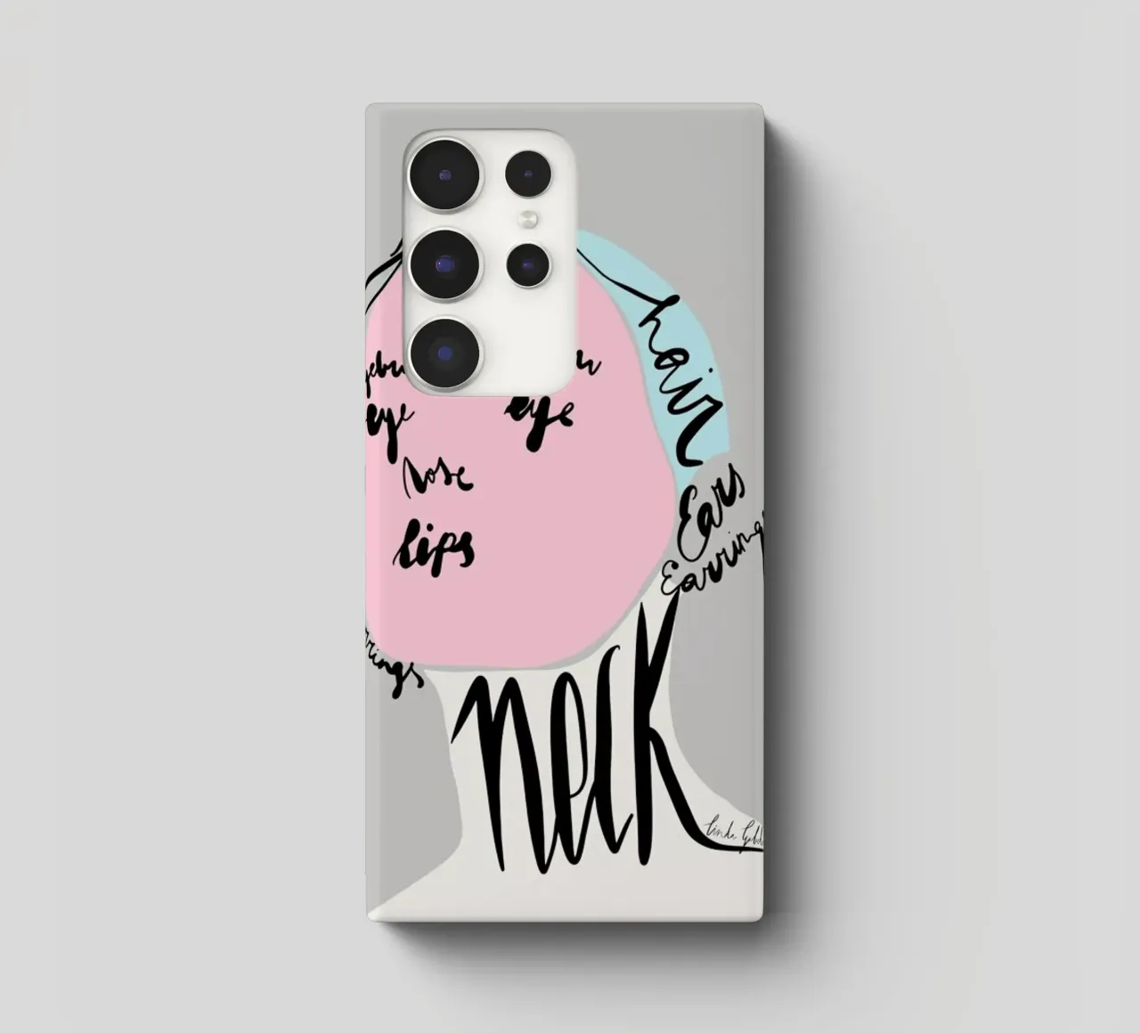 Naming the Face cover samsung da Linda Gobeta