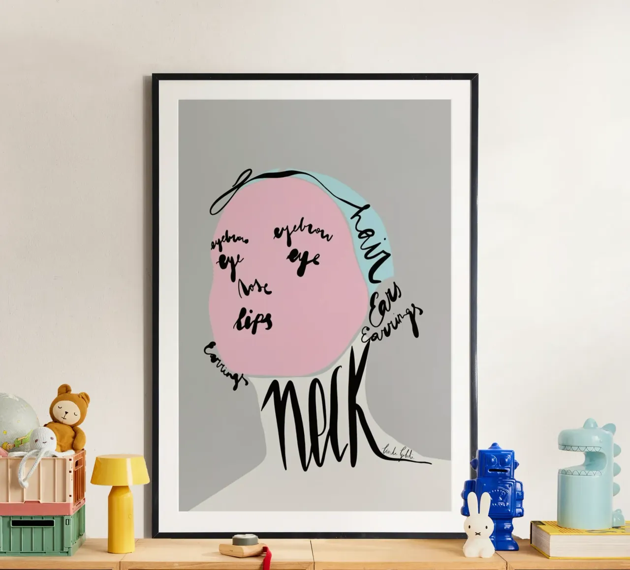 Naming the Face carta hahnemühle da Linda Gobeta