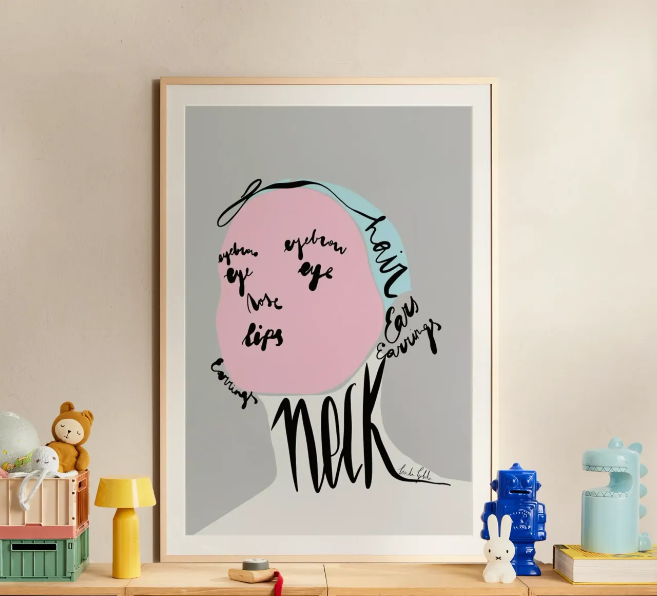 Naming the Face carta hahnemühle da Linda Gobeta