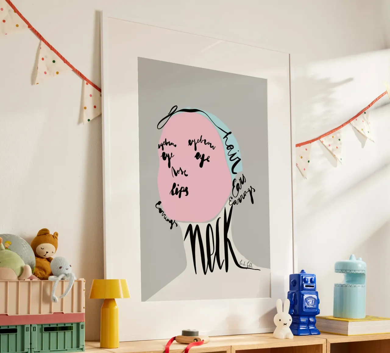 Naming the Face carta hahnemühle da Linda Gobeta