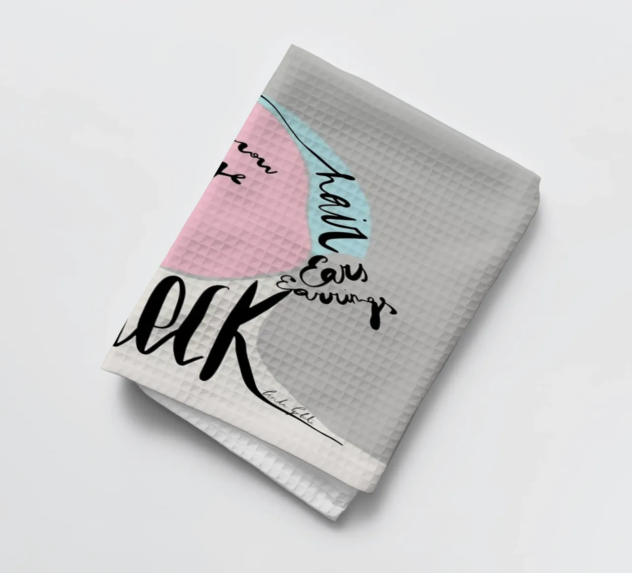 Naming the Face canovaccio da cucina da Linda Gobeta