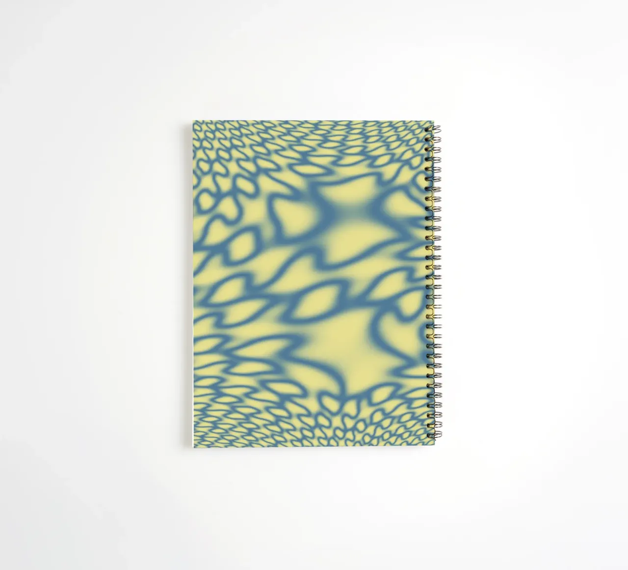 Dynamic circles and fractals in blue spiral notebook by Something for you