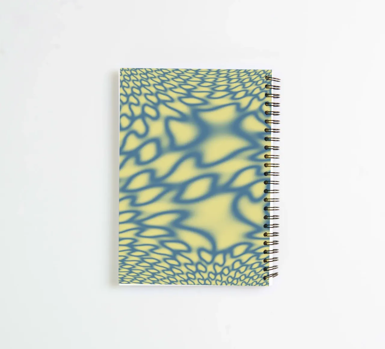Dynamic circles and fractals in blue spiral notebook by Something for you