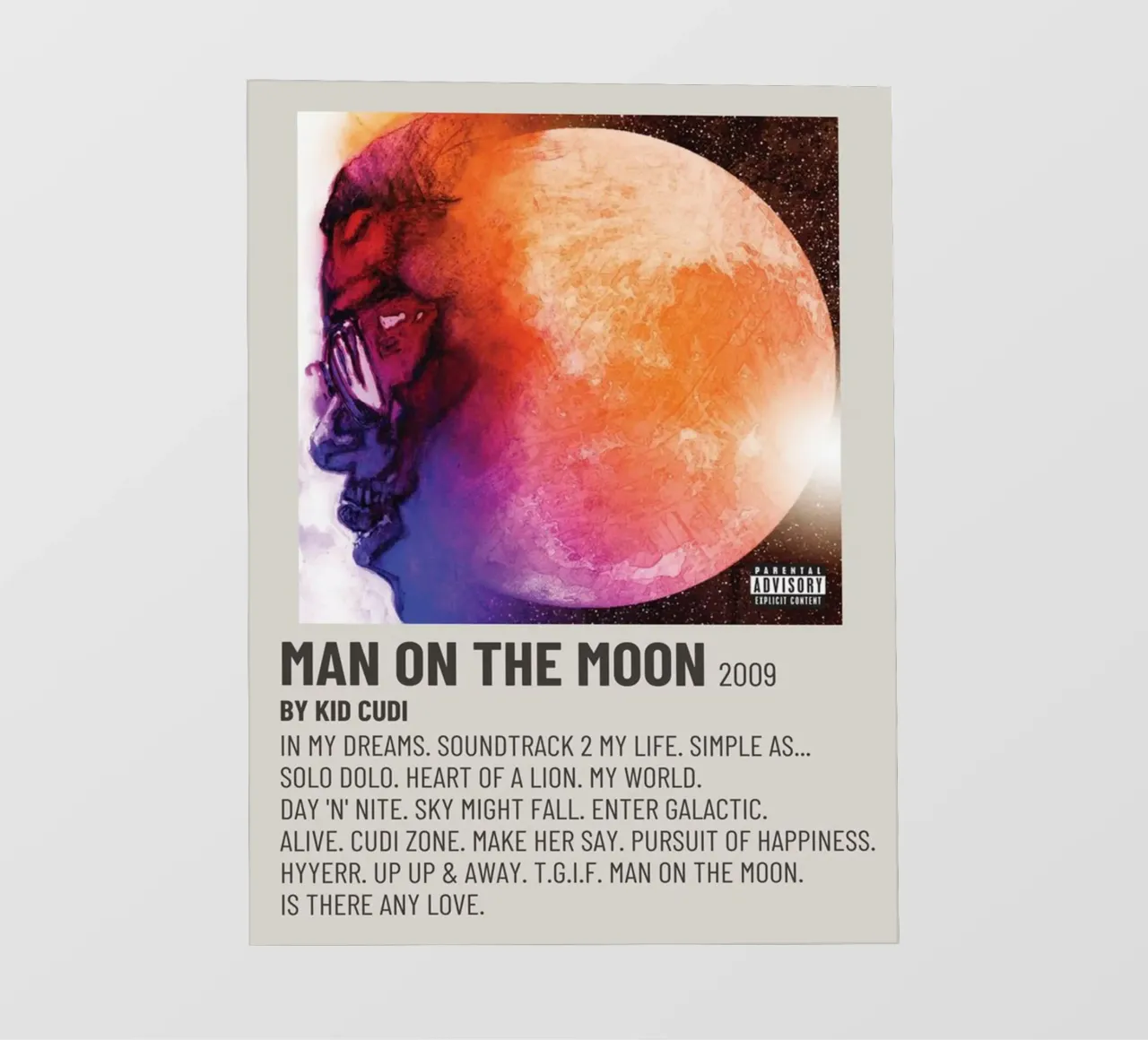 MAN ON THE MOON 2009 telo in pvc da SoundStudio