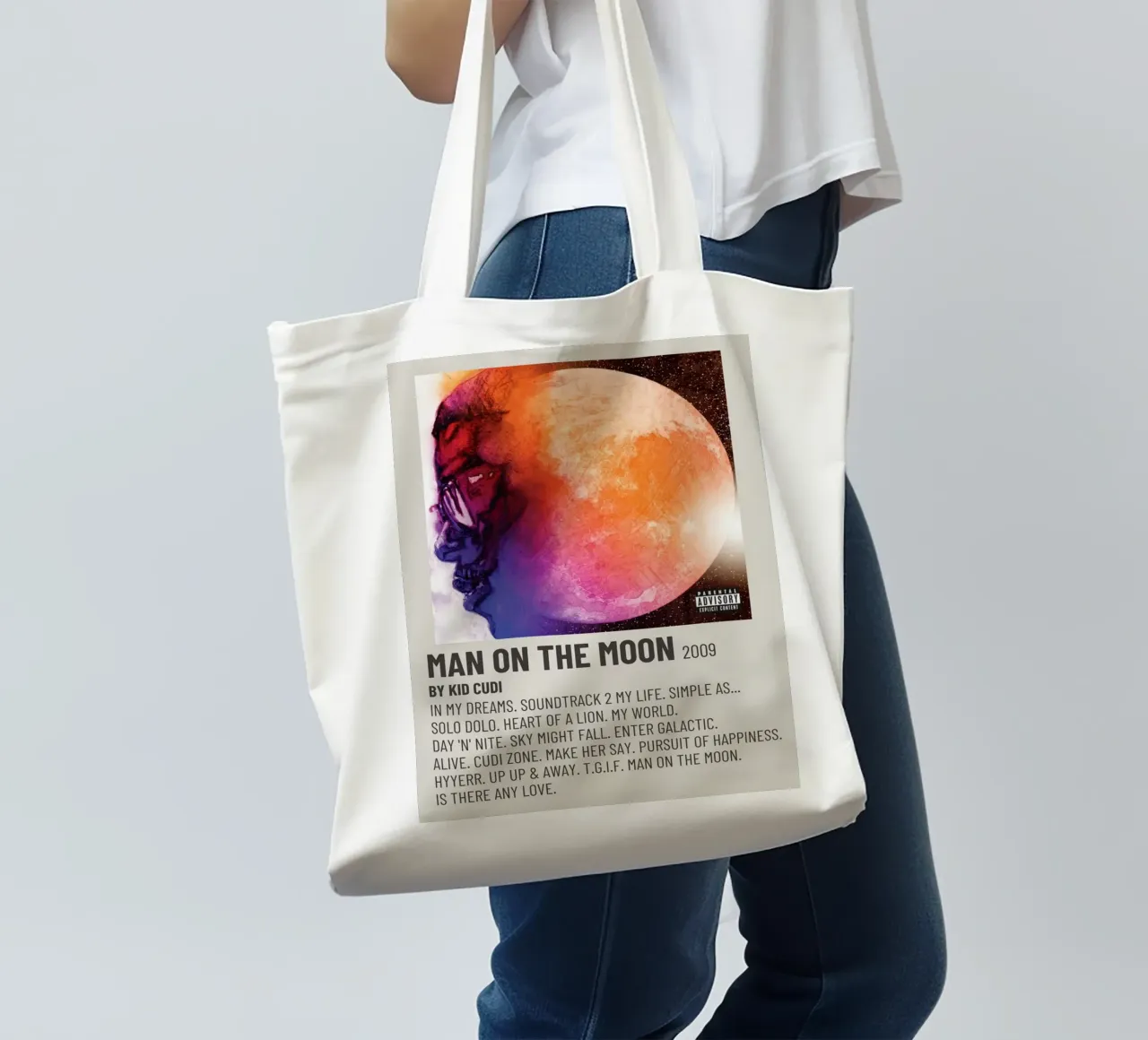 MAN ON THE MOON 2009 borsa in juta da SoundStudio
