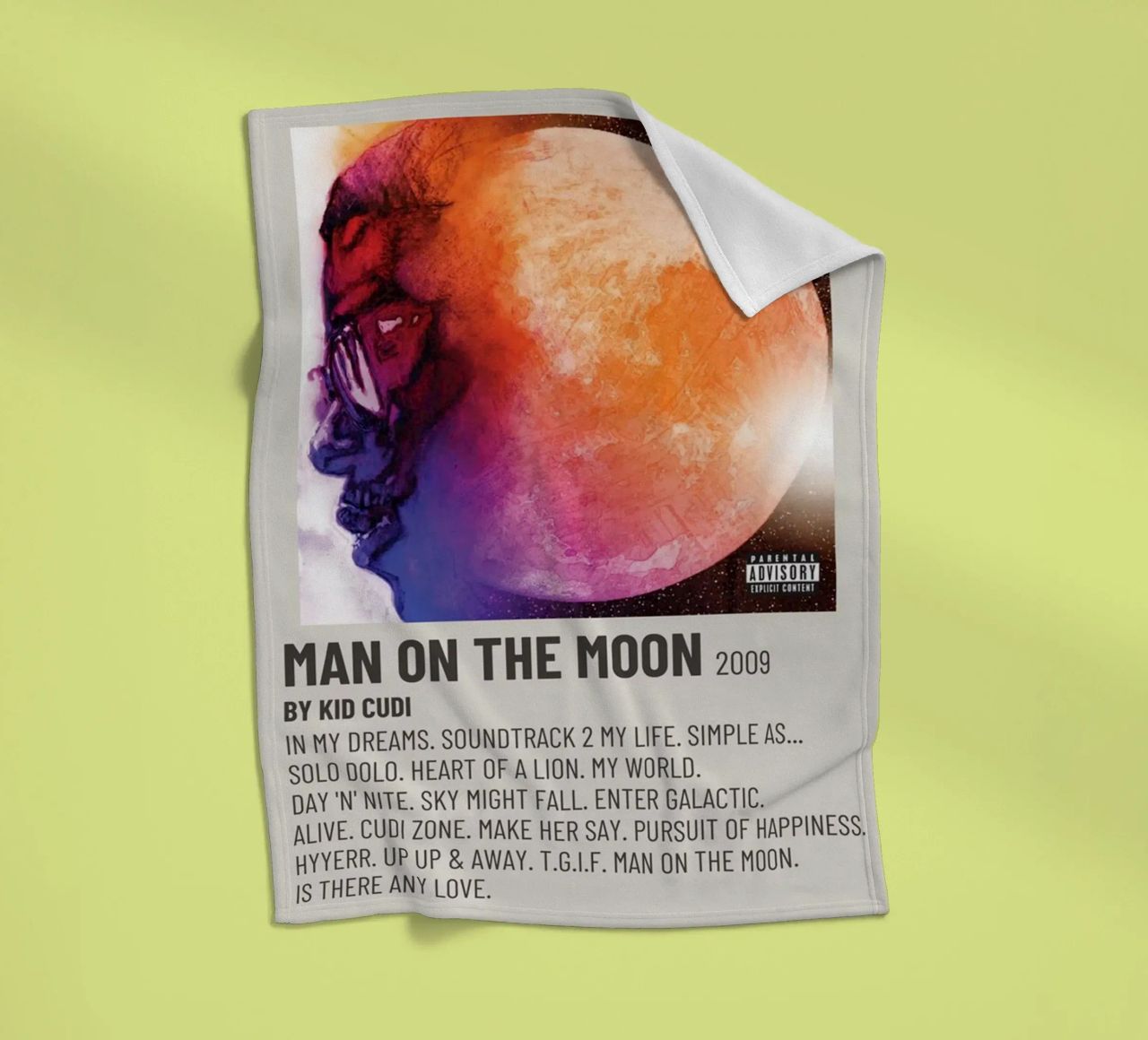 MAN ON THE MOON 2009 coperta in pile da SoundStudio