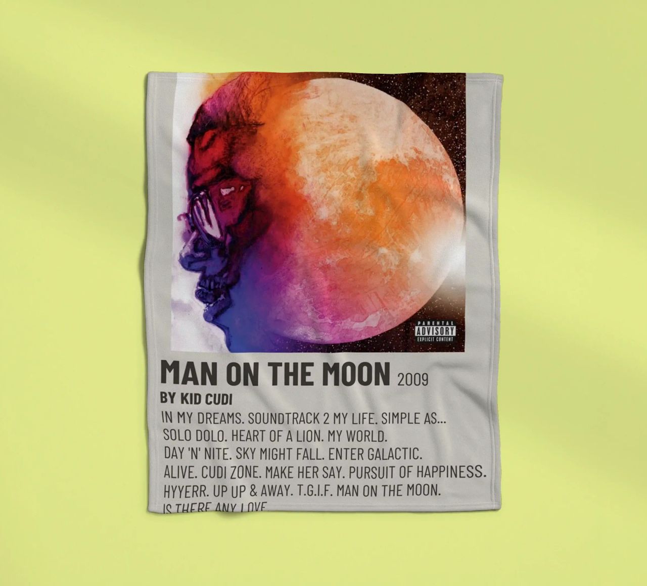 MAN ON THE MOON 2009 coperta in pile da SoundStudio