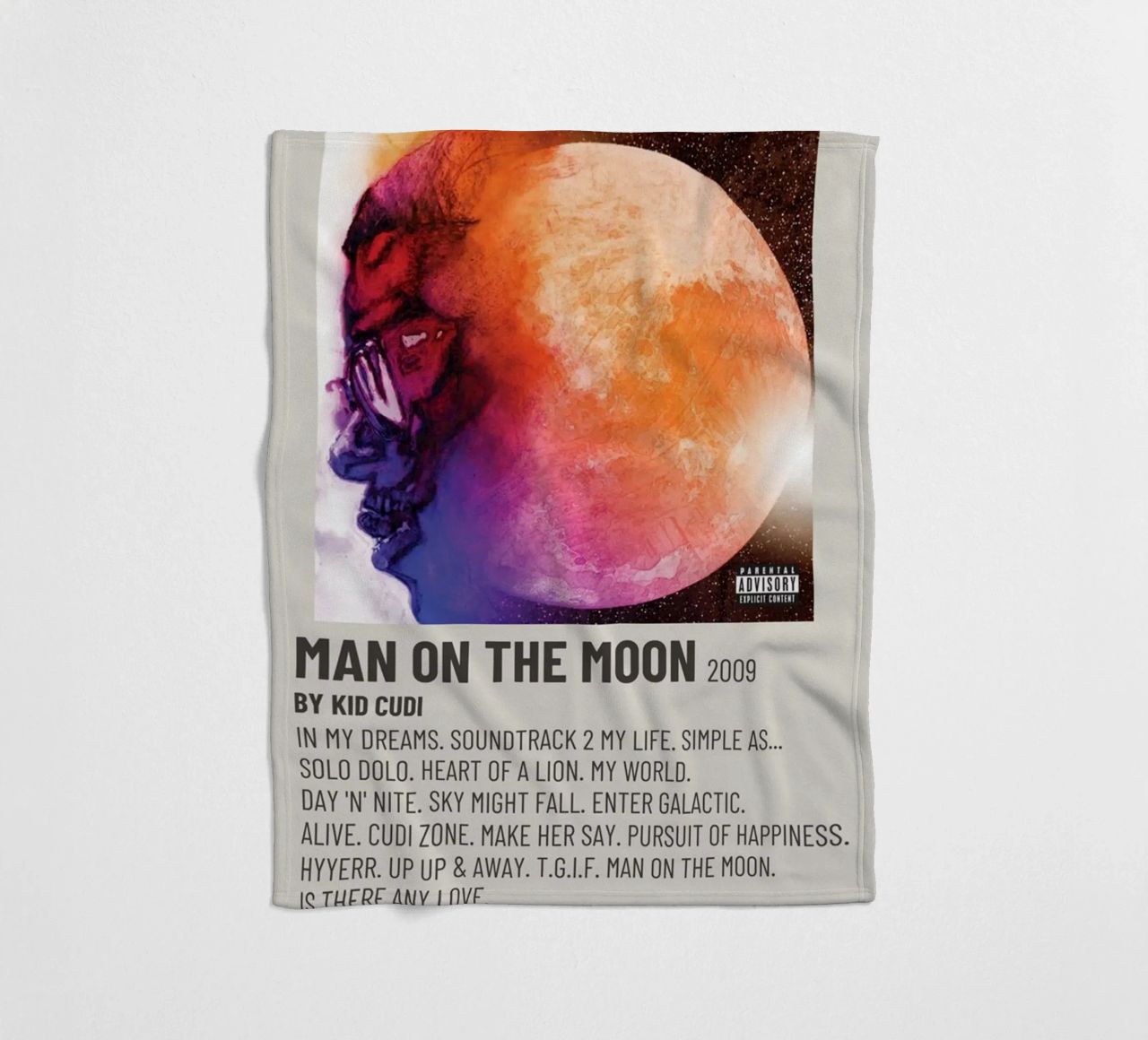 MAN ON THE MOON 2009 coperta in pile da SoundStudio