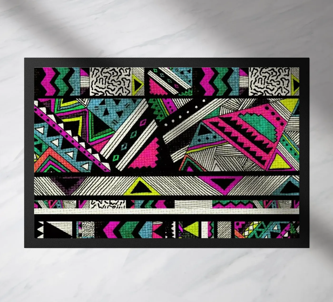 Fiesta doormat by Kris Tate