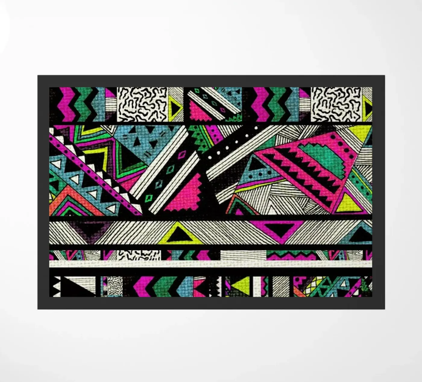 Fiesta doormat by Kris Tate