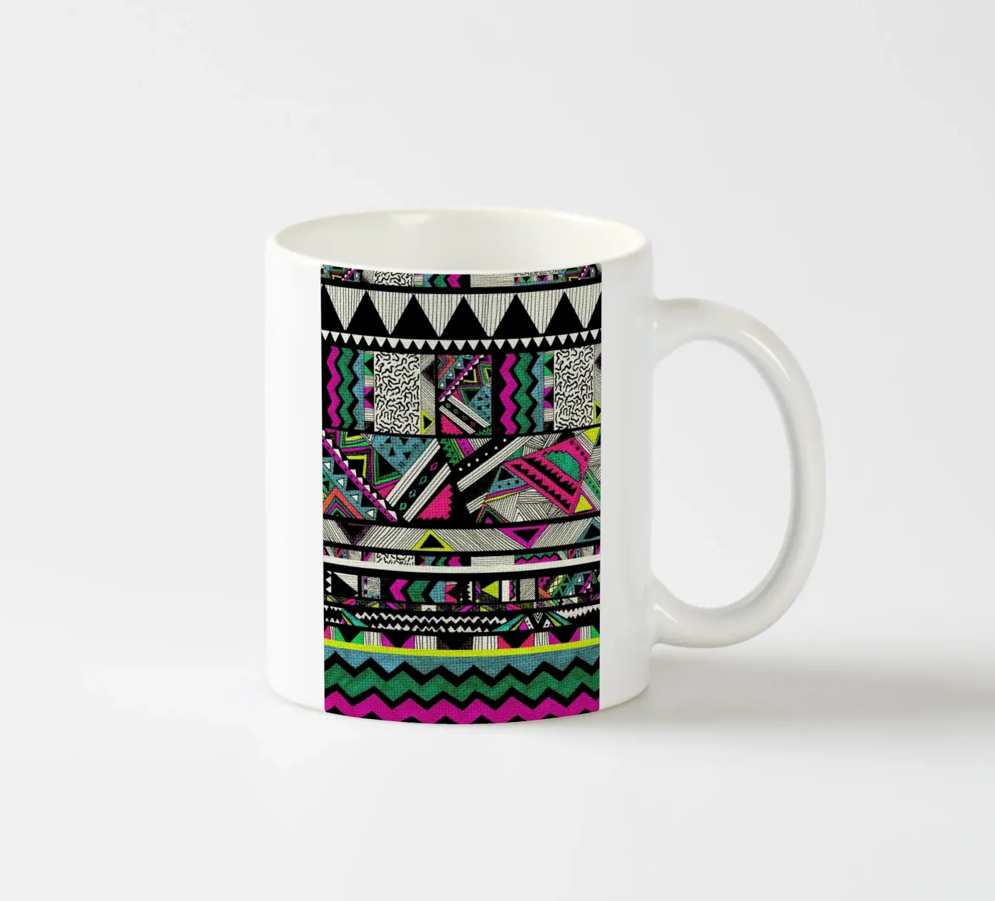 Fiesta ceramic mug by Kris Tate