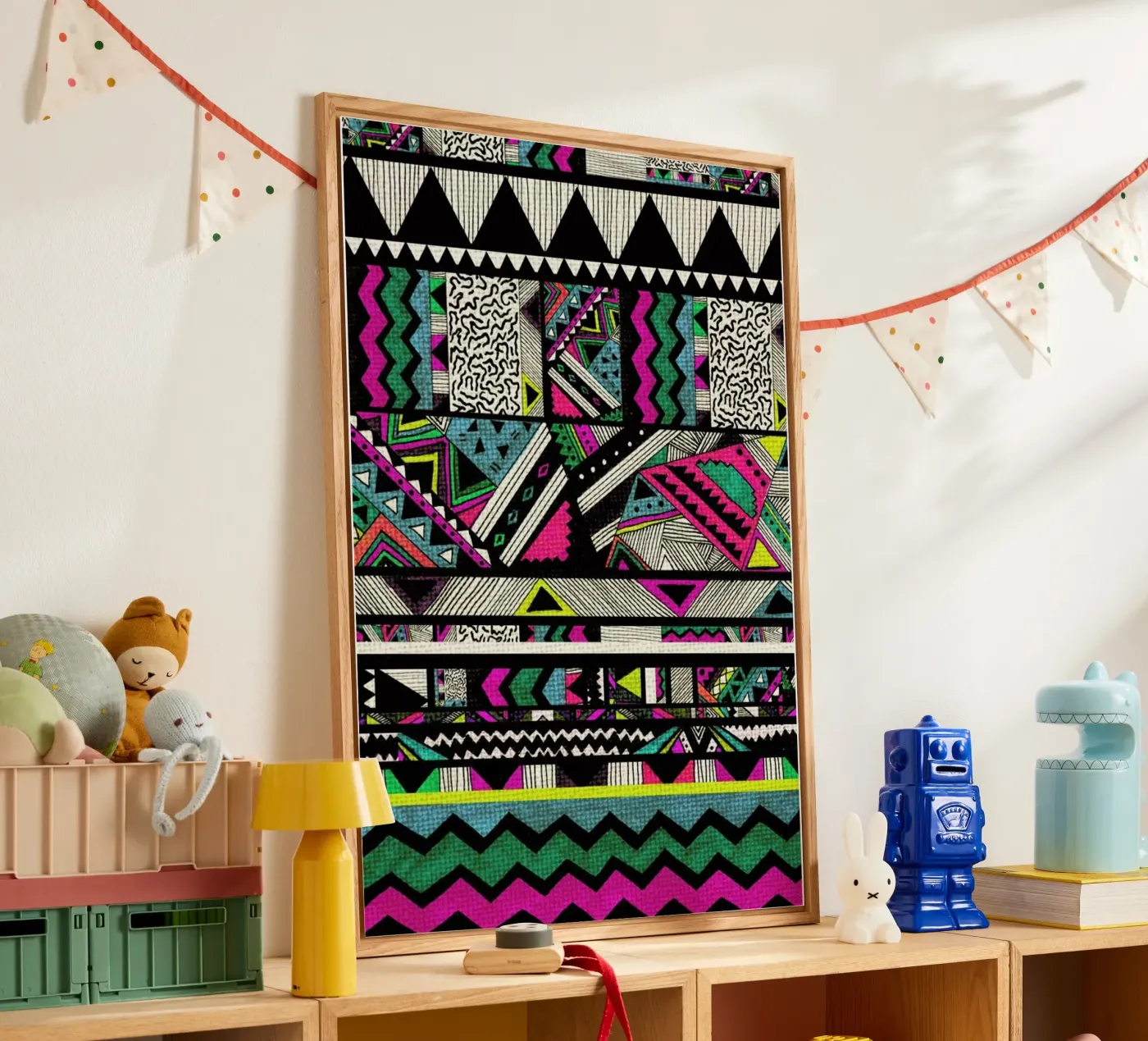 Fiesta acrylic glass by Kris Tate