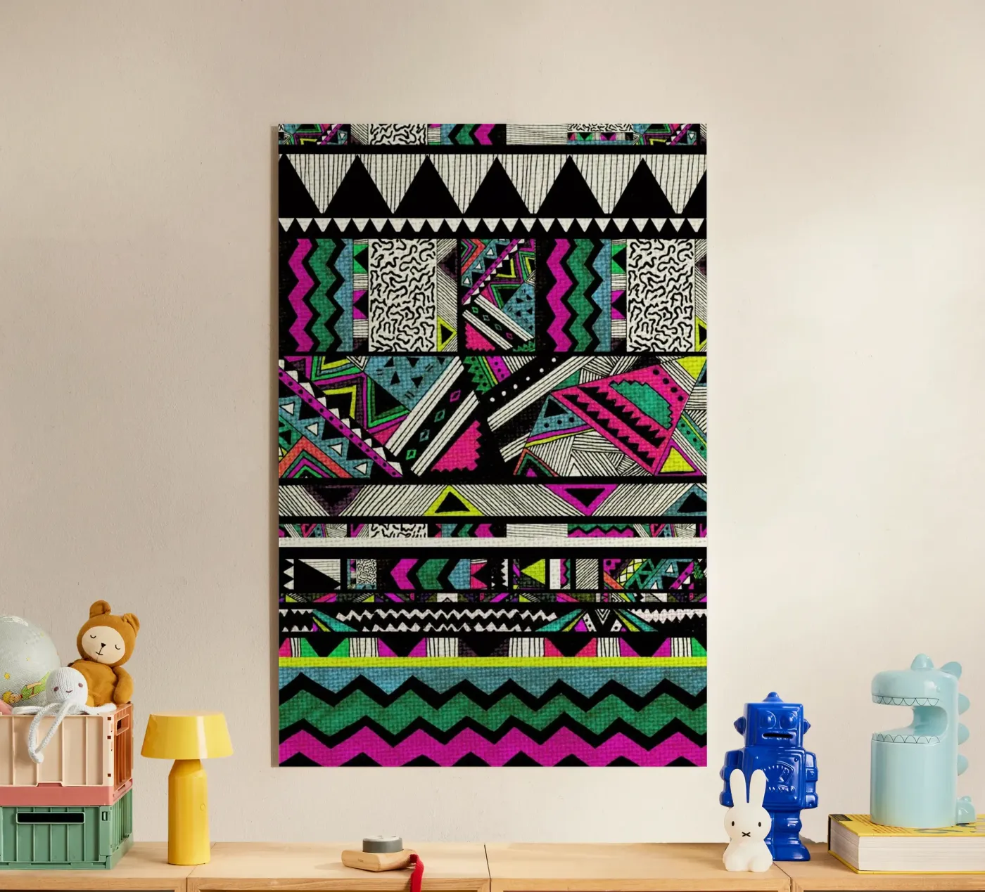 Fiesta acrylic glass by Kris Tate