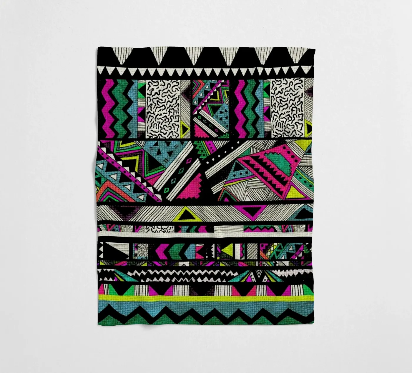 Fiesta Fleecedecke von Kris Tate
