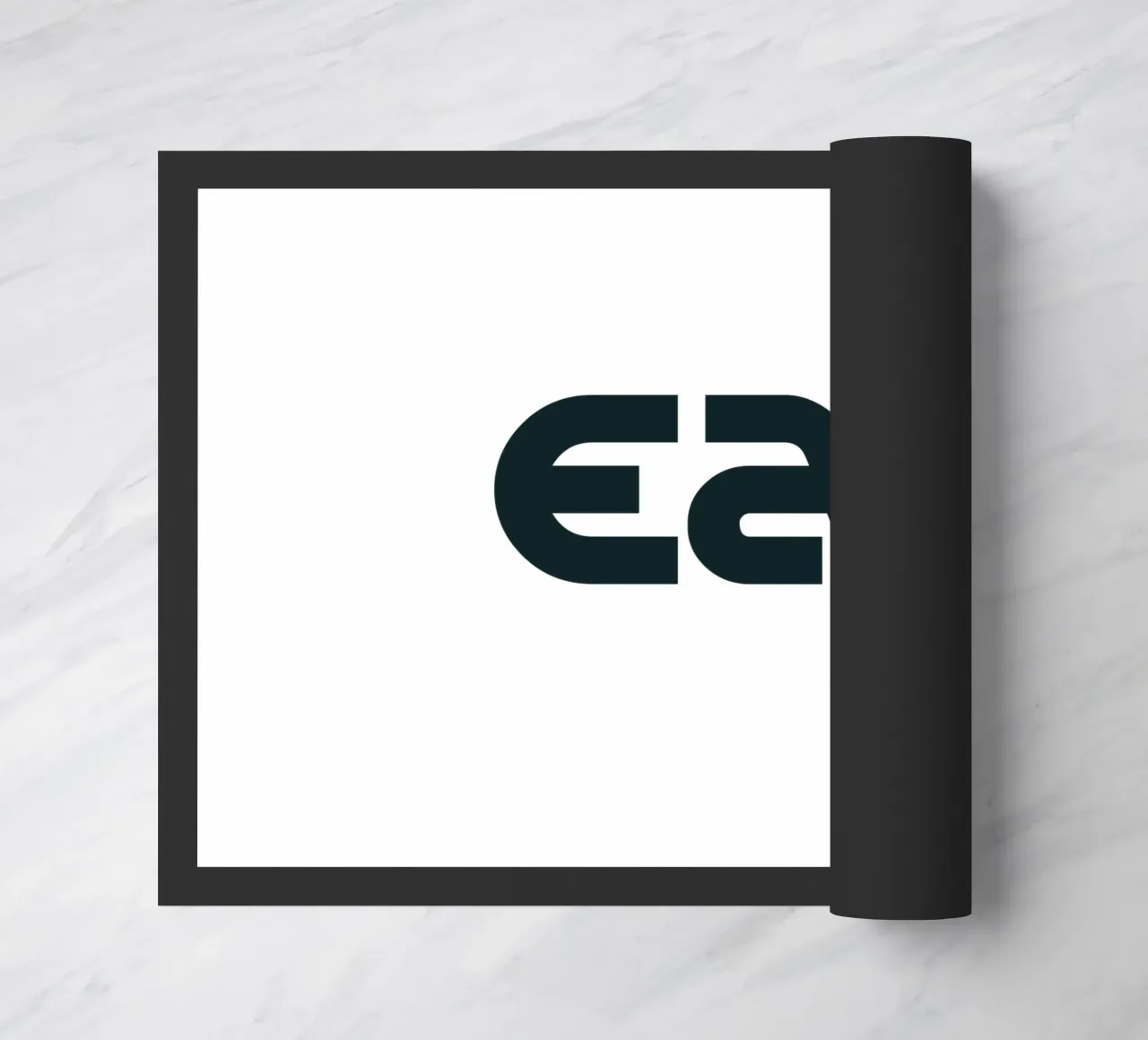 Mangiare bene Tipografia semplice ed elegante zerbino da YV TYPOGRAPHY