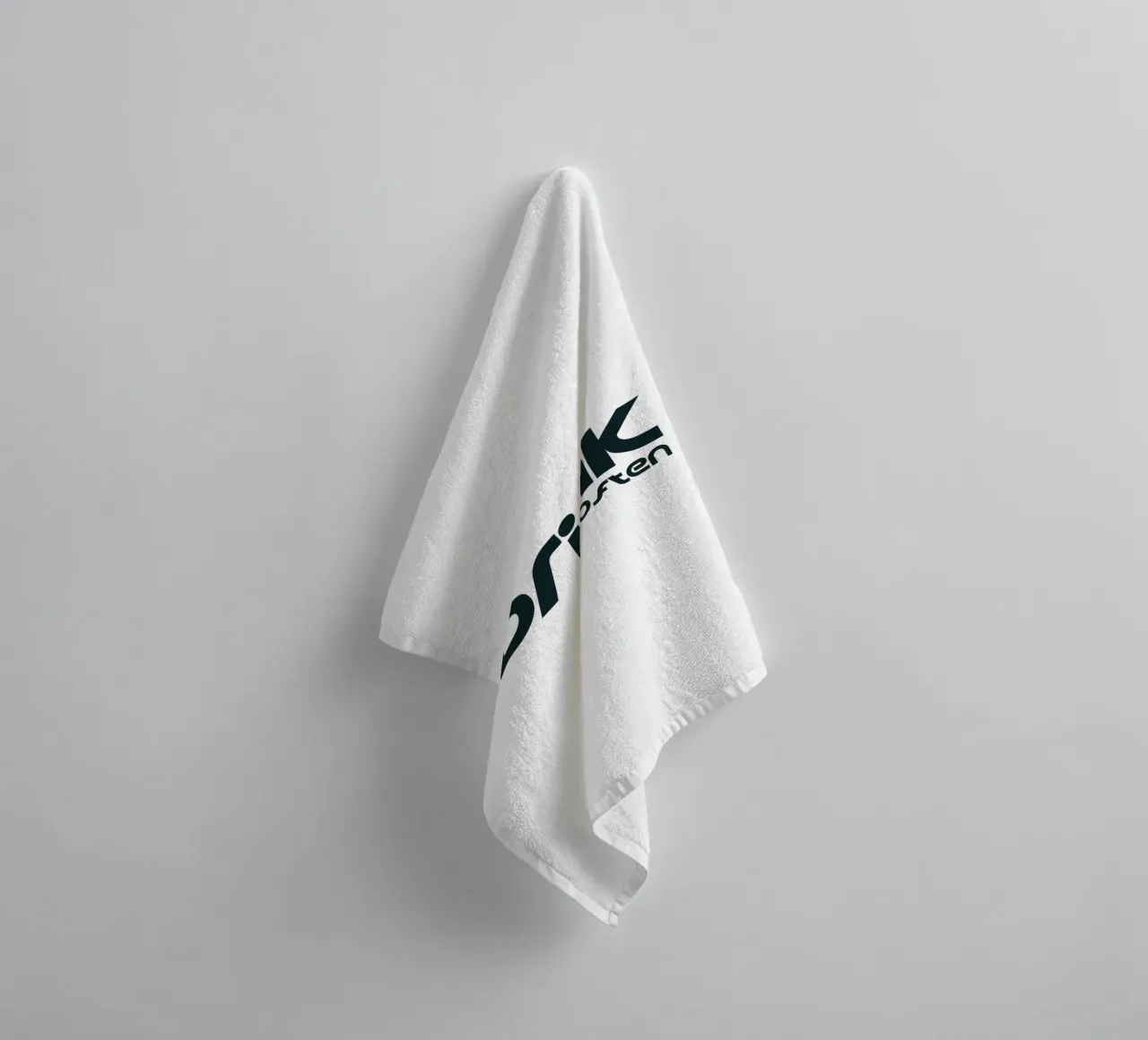 Drink Often Simple Minimalist Typography towel by YV TYPOGRAPHY