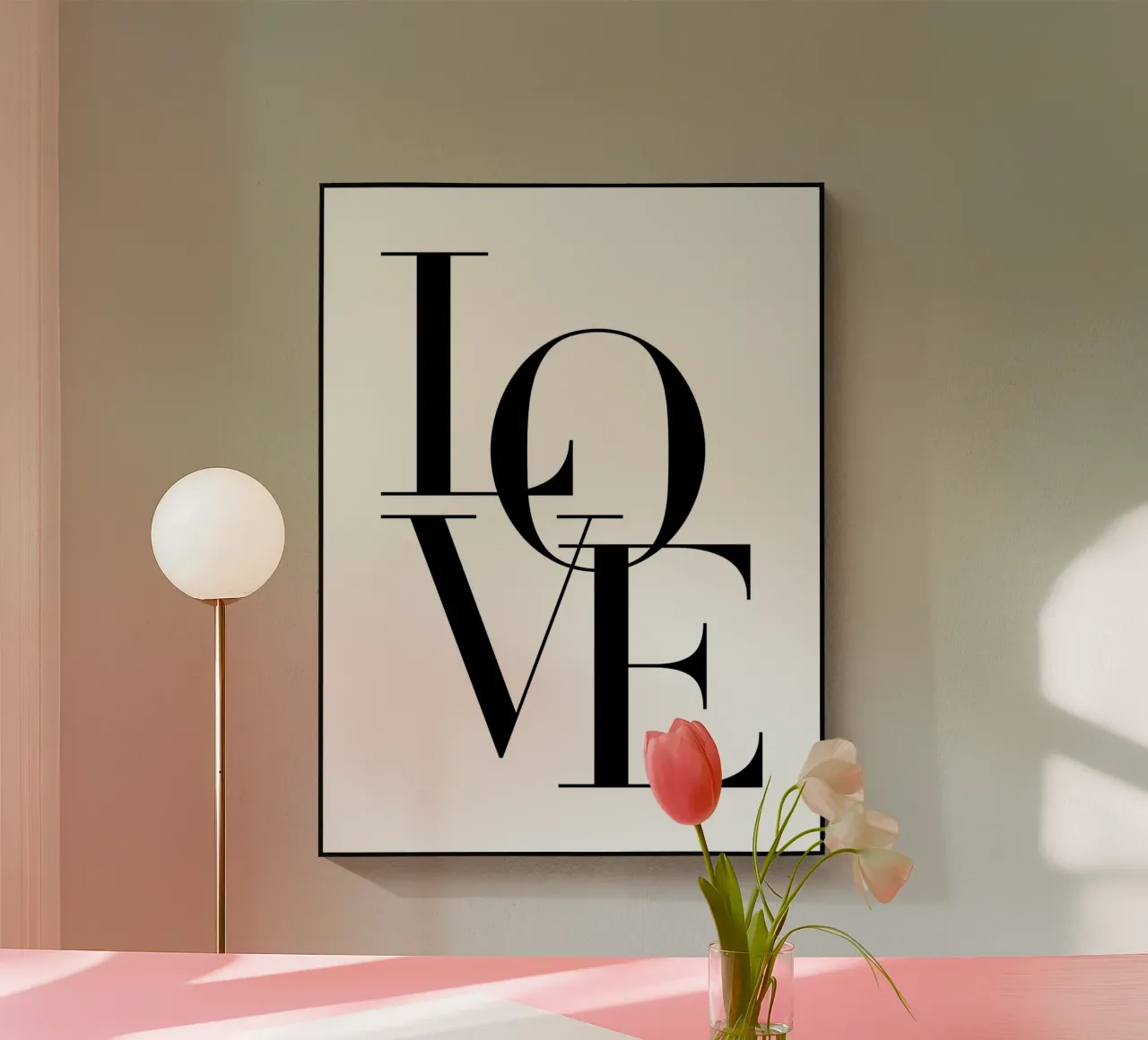 L'amore plexiglass da Paigaam Studio