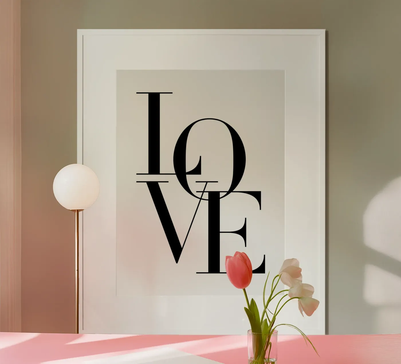 Love poster by Paigaam Studio