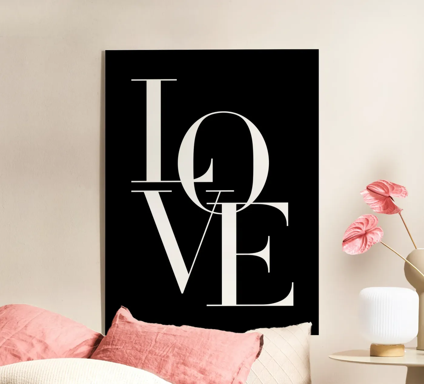 Amore (tono nero) plexiglass da Paigaam Studio