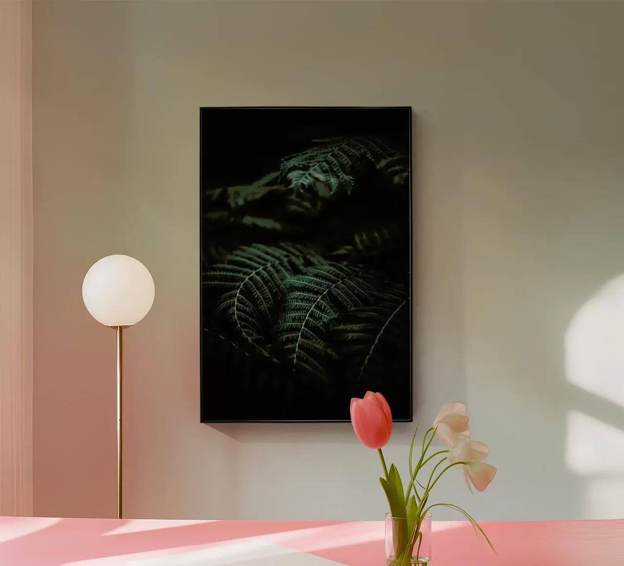 Fern acryl van Chris Abatzis