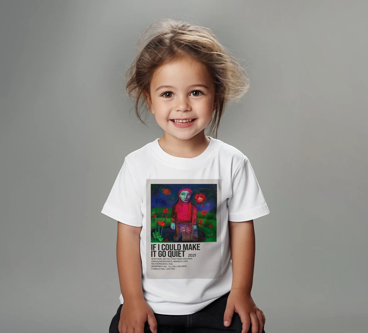 IF I COULD MAKE IT GO QUIET 2021 t-shirt bambini da SoundStudio