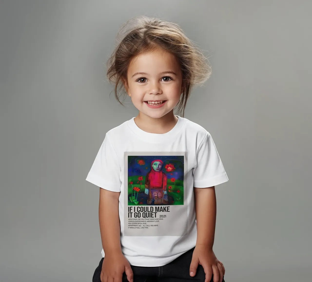 IF I COULD MAKE IT GO QUIET 2021 t-shirt bambini da SoundStudio