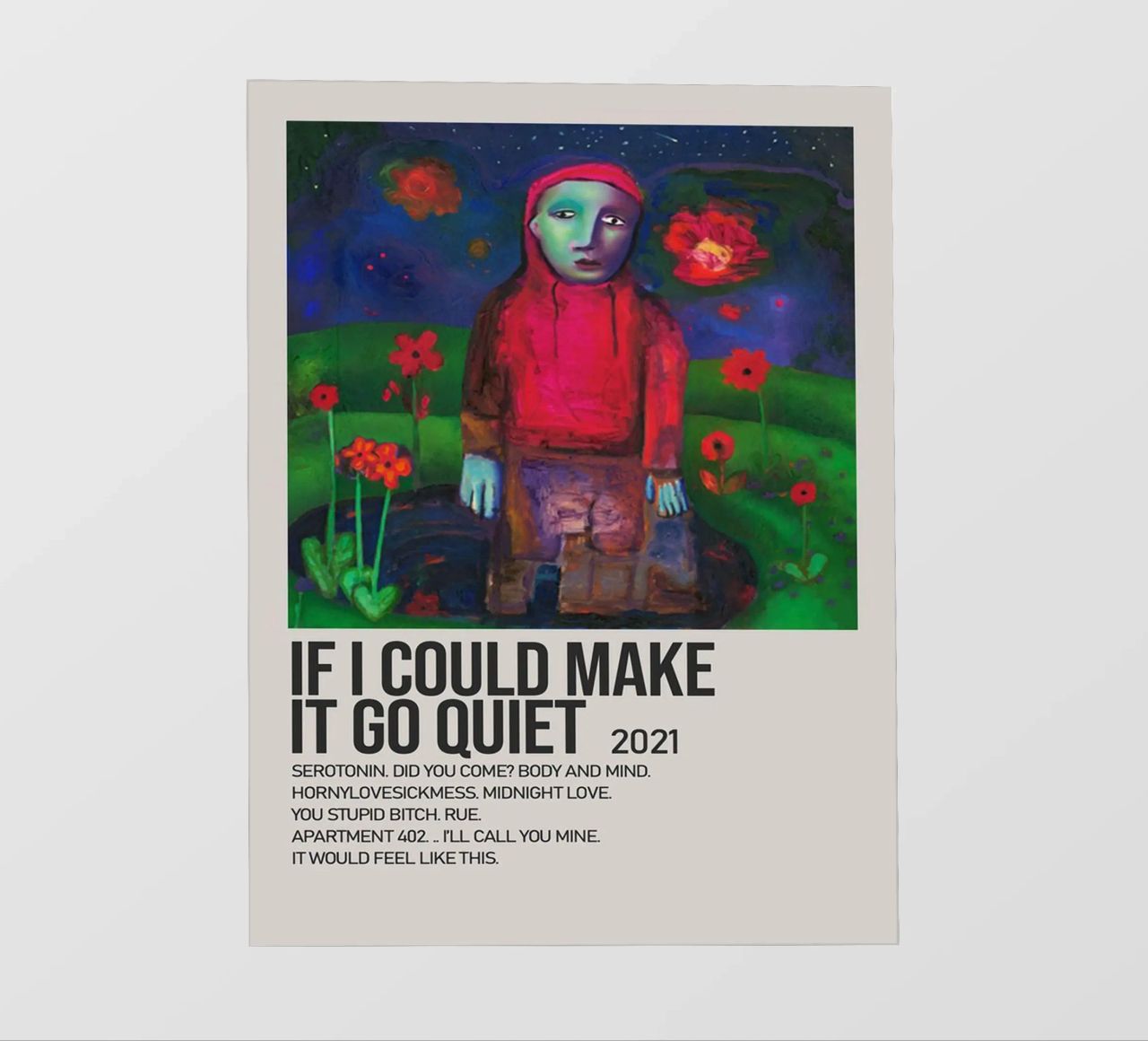 IF I COULD MAKE IT GO QUIET 2021 pellicola backlit da SoundStudio