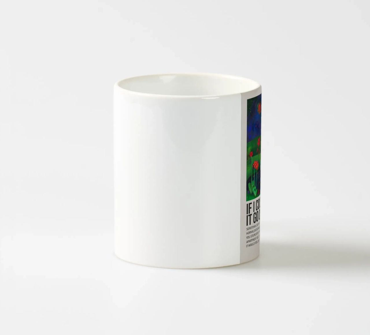 IF I COULD MAKE IT GO QUIET 2021 tazza in ceramica da SoundStudio