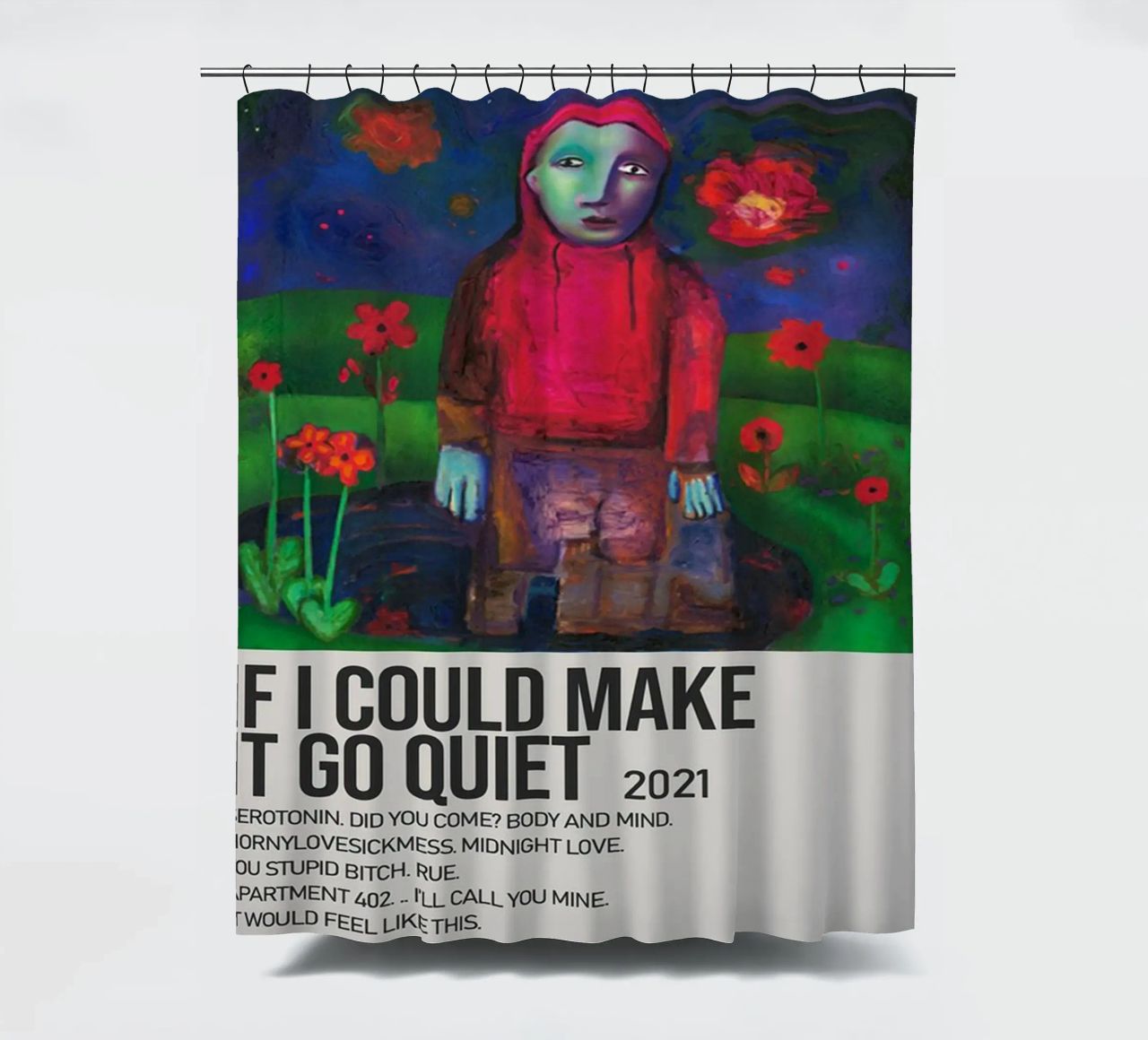 IF I COULD MAKE IT GO QUIET 2021 tenda da doccia da SoundStudio