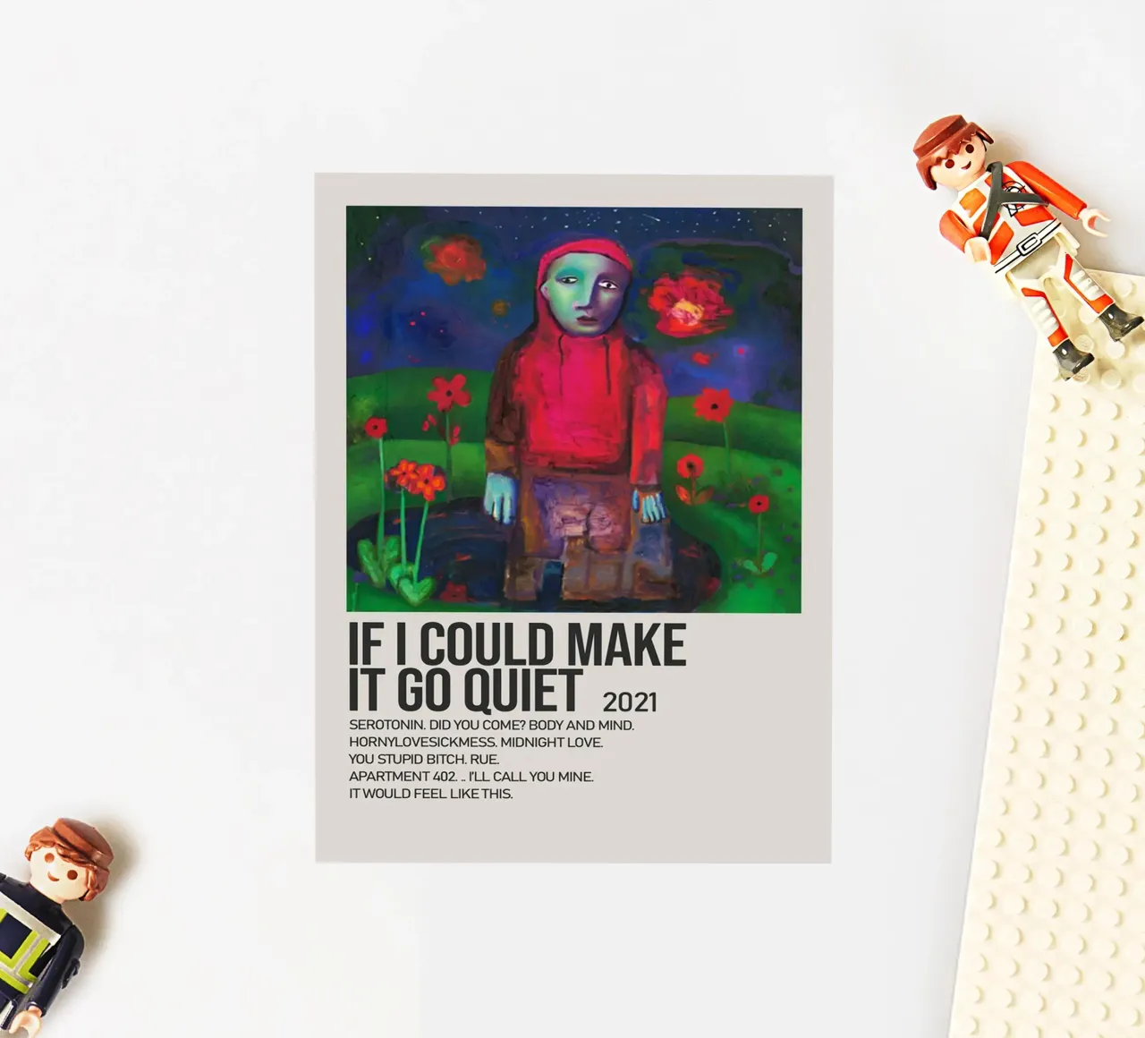 IF I COULD MAKE IT GO QUIET 2021 Sticker von SoundStudio