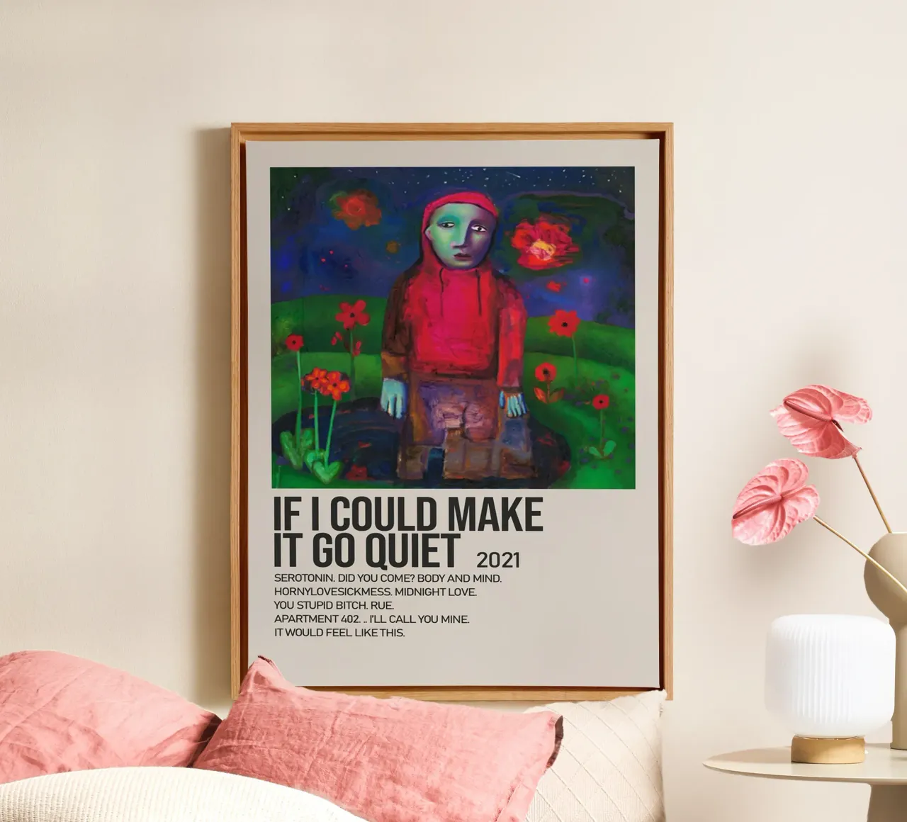 IF I COULD MAKE IT GO QUIET 2021 toile de SoundStudio