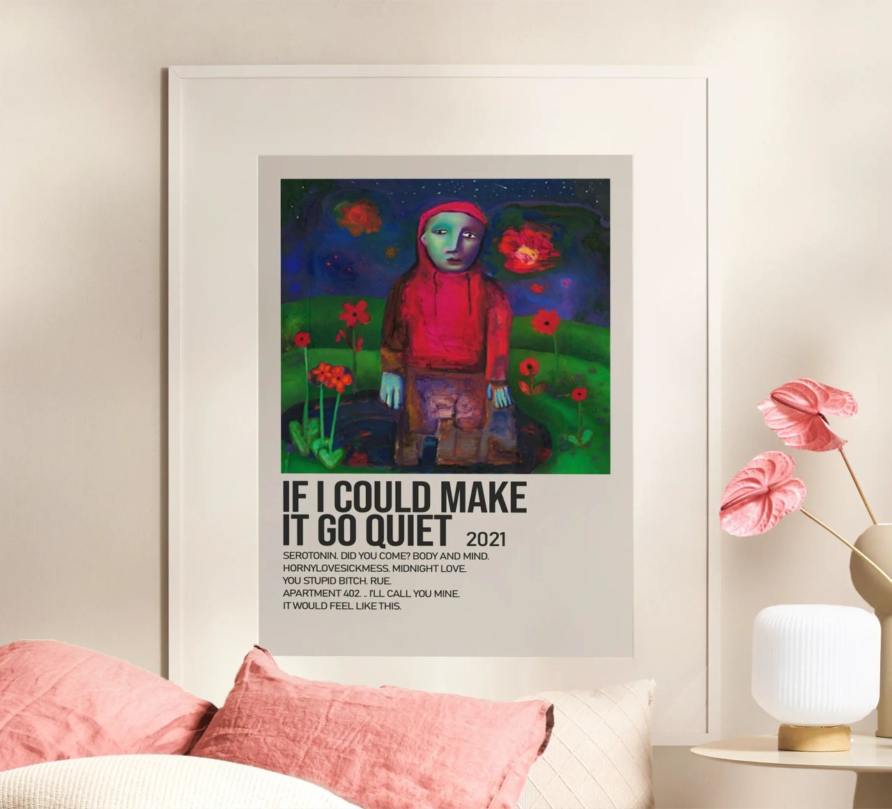 IF I COULD MAKE IT GO QUIET 2021 poster da SoundStudio