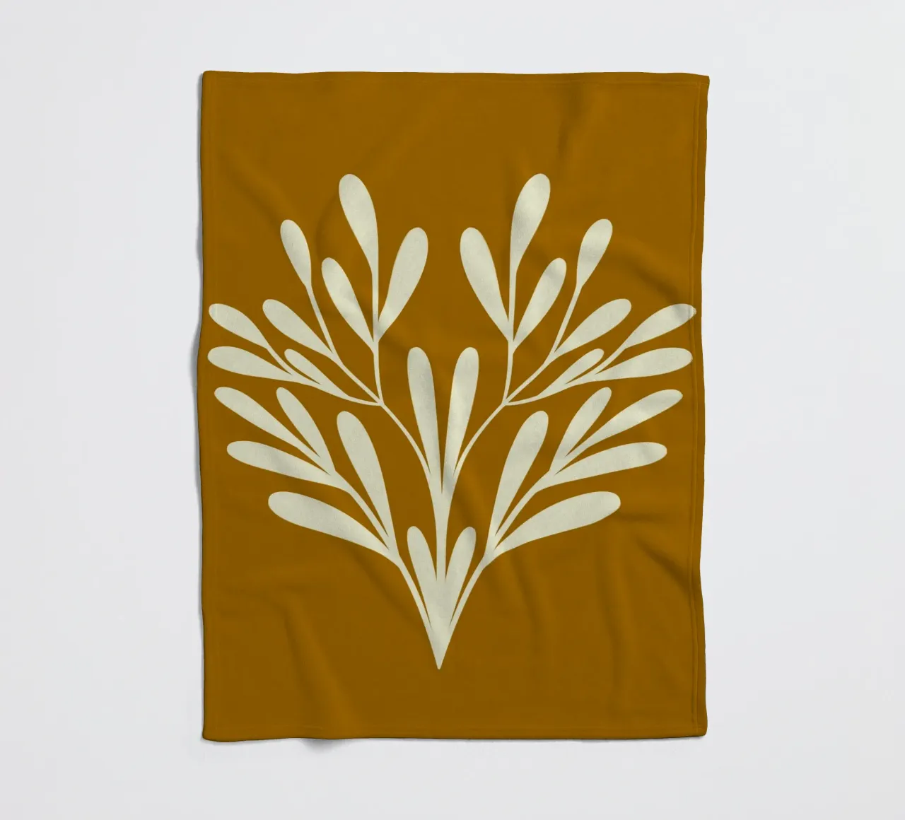 Ramo semplice e simmetrico coperta in pile da Wackapacka