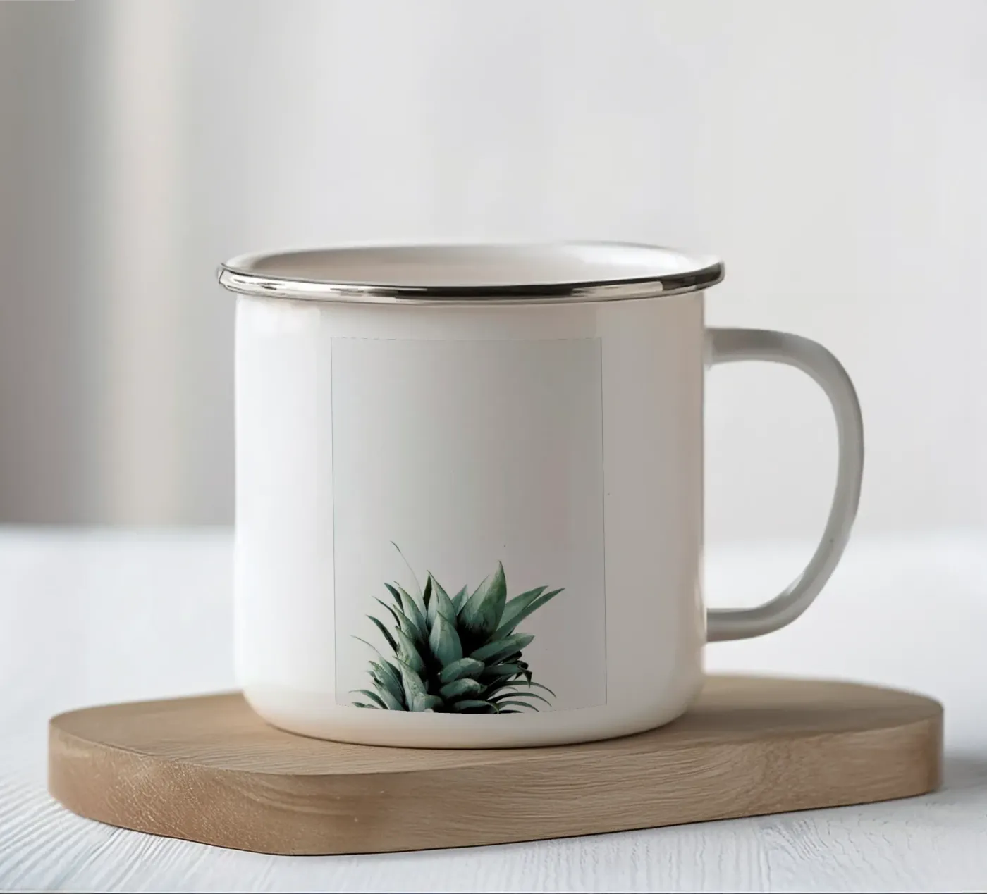 Pineapple emaille mok van Chris Abatzis