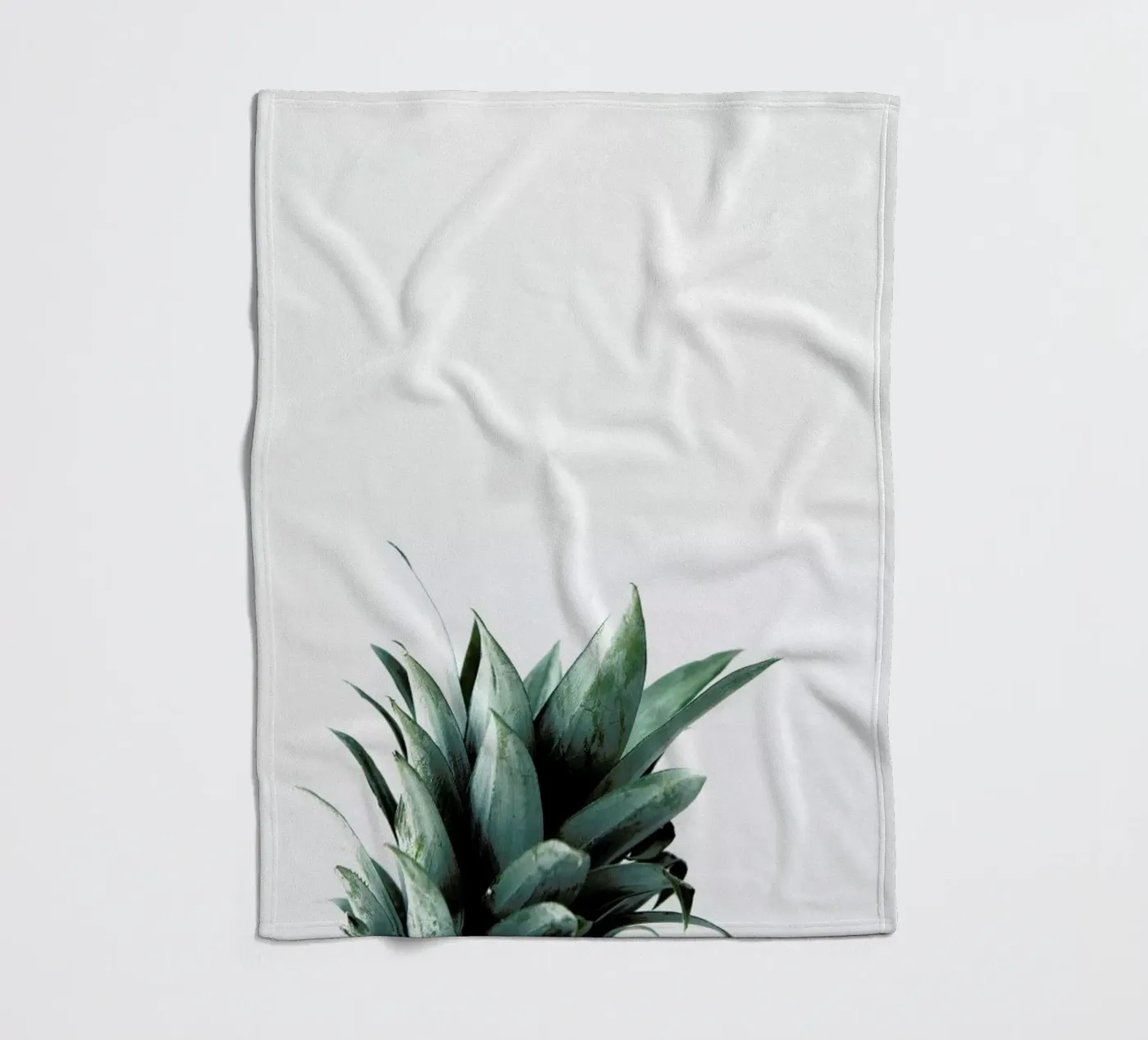 Pineapple fleece blanket by Chris Abatzis
