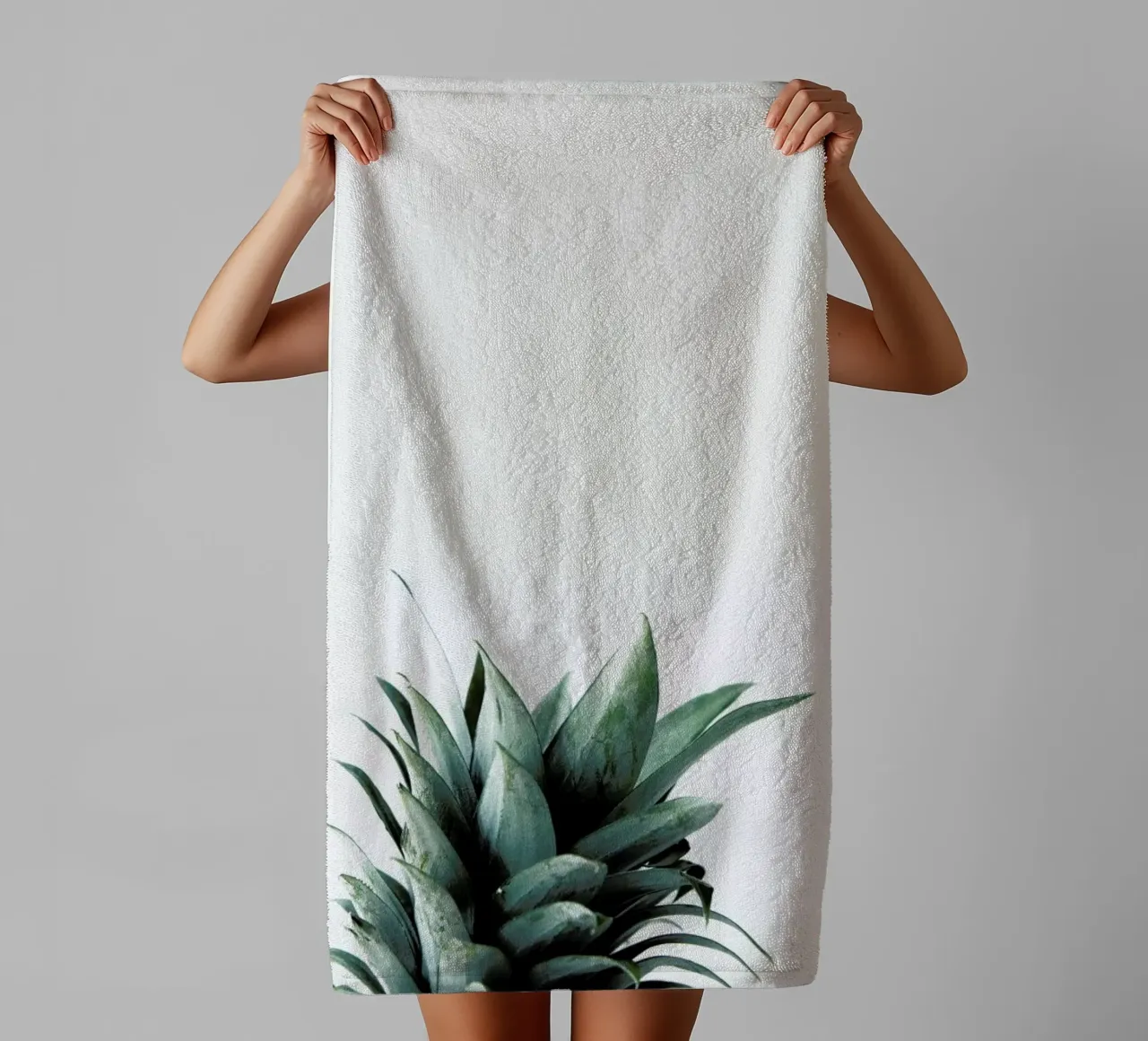 Pineapple towel by Chris Abatzis