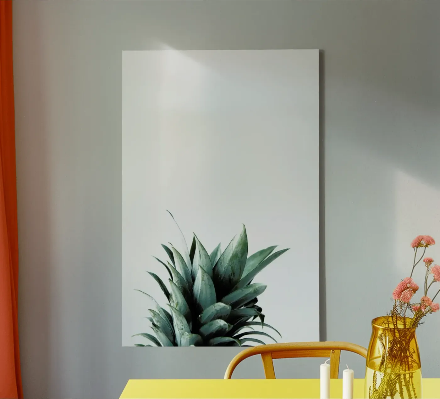Pineapple canvas van Chris Abatzis
