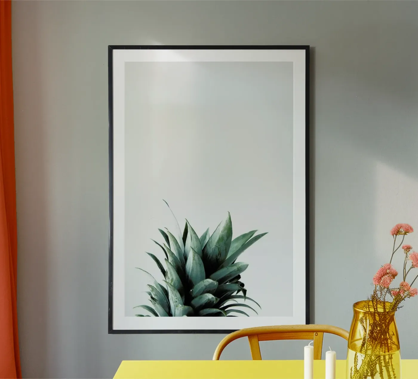 Pineapple Poster von Chris Abatzis