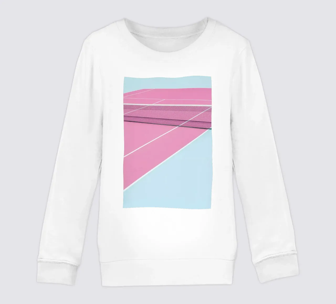 Pink Court - Net felpa bambino da Chris Abatzis
