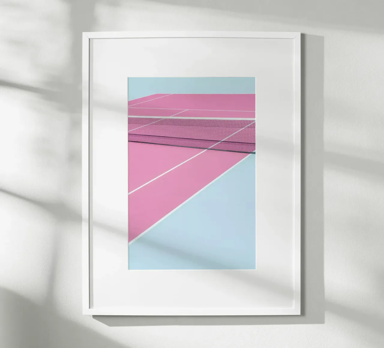 Pink Court - Net carta hahnemühle da Chris Abatzis