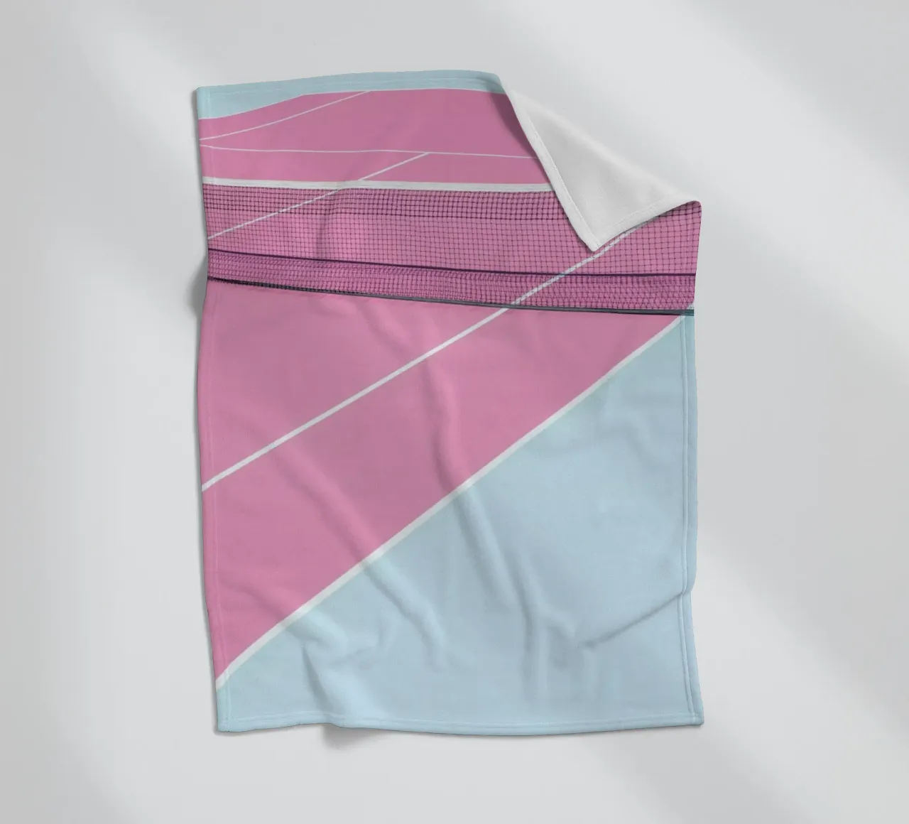 Pink Court - Net coperta in pile da Chris Abatzis