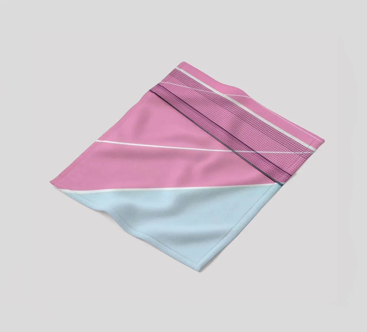 Pink Court - Net coperta in pile da Chris Abatzis