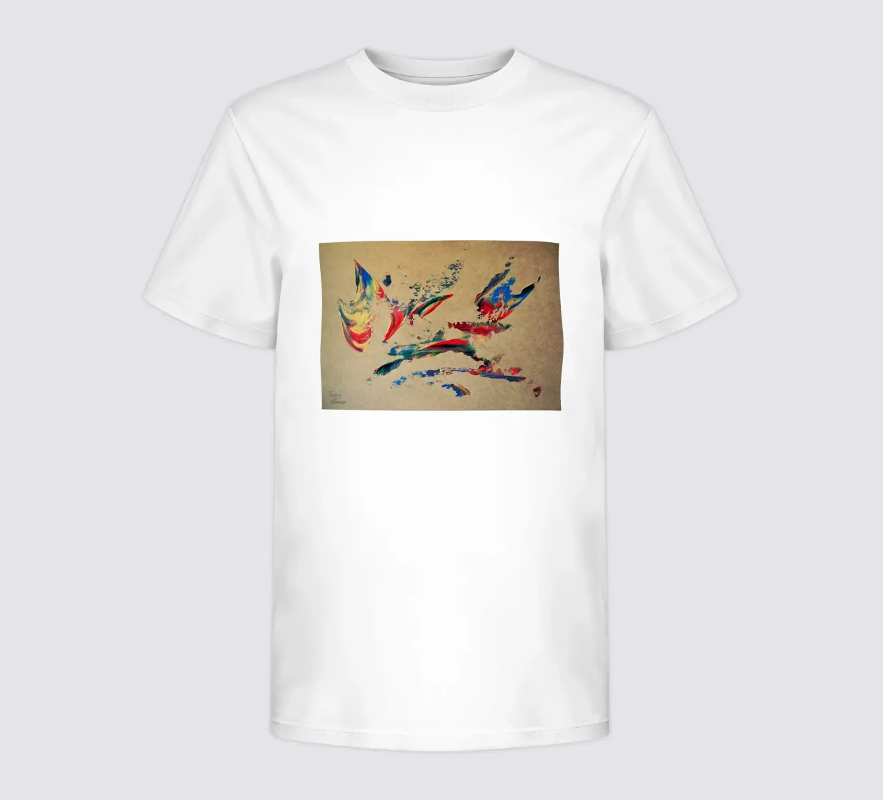 NATURAL STYLE 27 Kinder T-Shirt von Thierry Vobmann Abstract painting