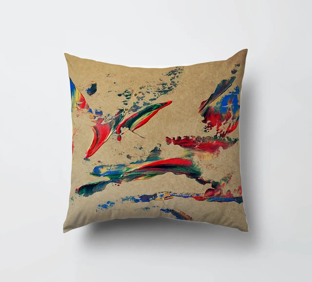 NATURAL STYLE 27 cuscino da Thierry Vobmann Abstract painting