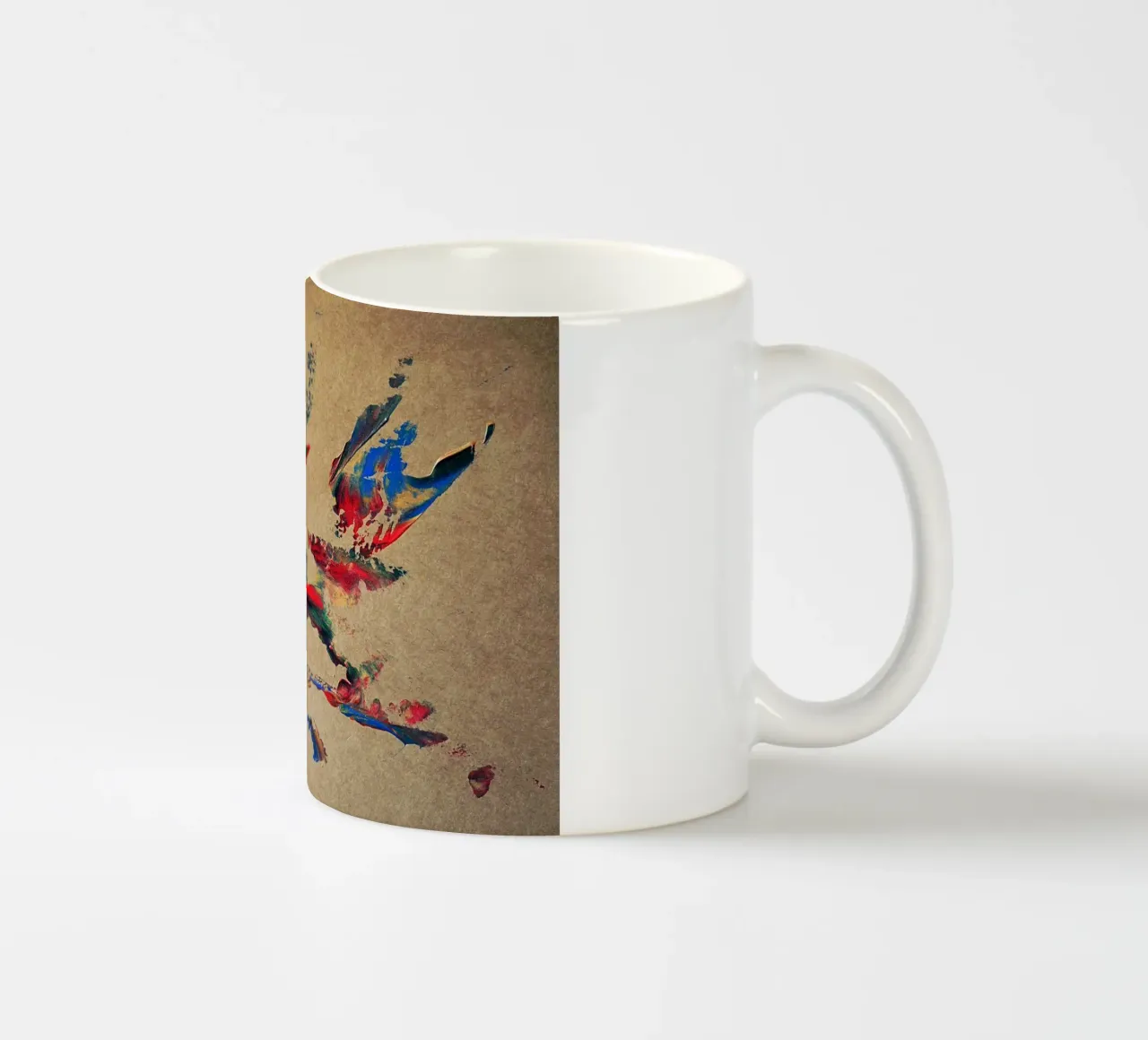 NATURAL STYLE 27 tazza in ceramica da Thierry Vobmann Abstract painting